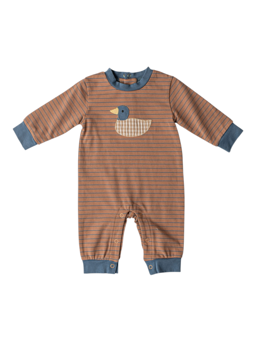 Tate Duck Appliqué Romper