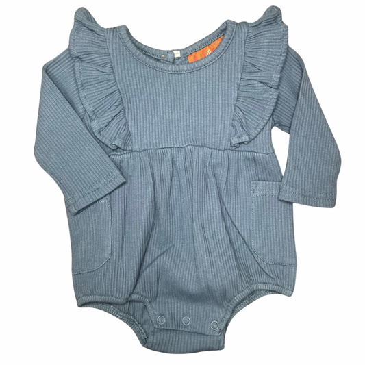 Amelia L/S Blue Bubble