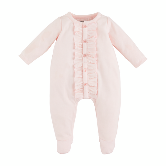 Pink Ruffle Shimmer Sleeper
