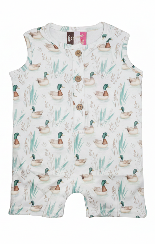 Mallard Friends Boy Romper