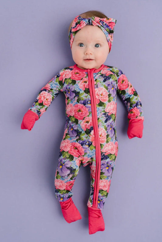 Peony Garden Bamboo Sleeper