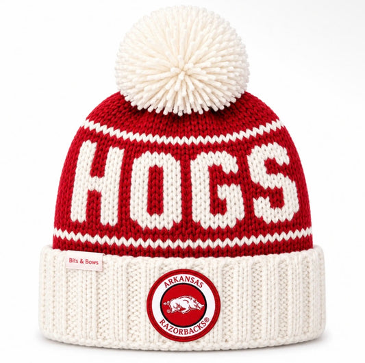 Arkansas Razorback Beanie Hat