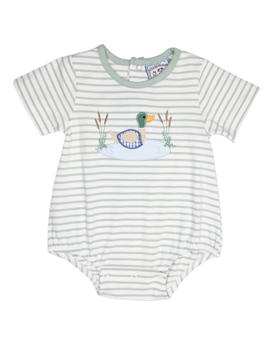 Duck Appliqué Boy Bubble