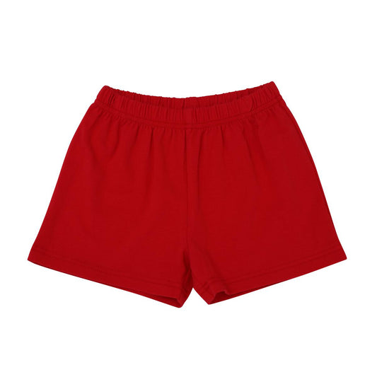 Knit Red Boy Short