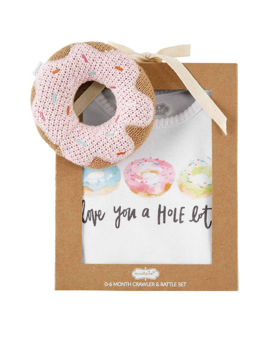 Donut Rattle Crawler Set