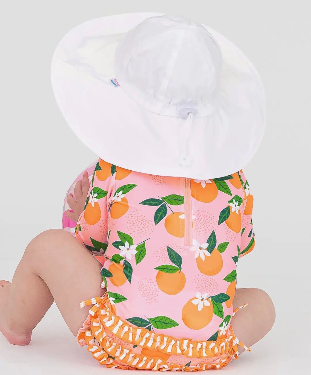 White Sun Protective Hat