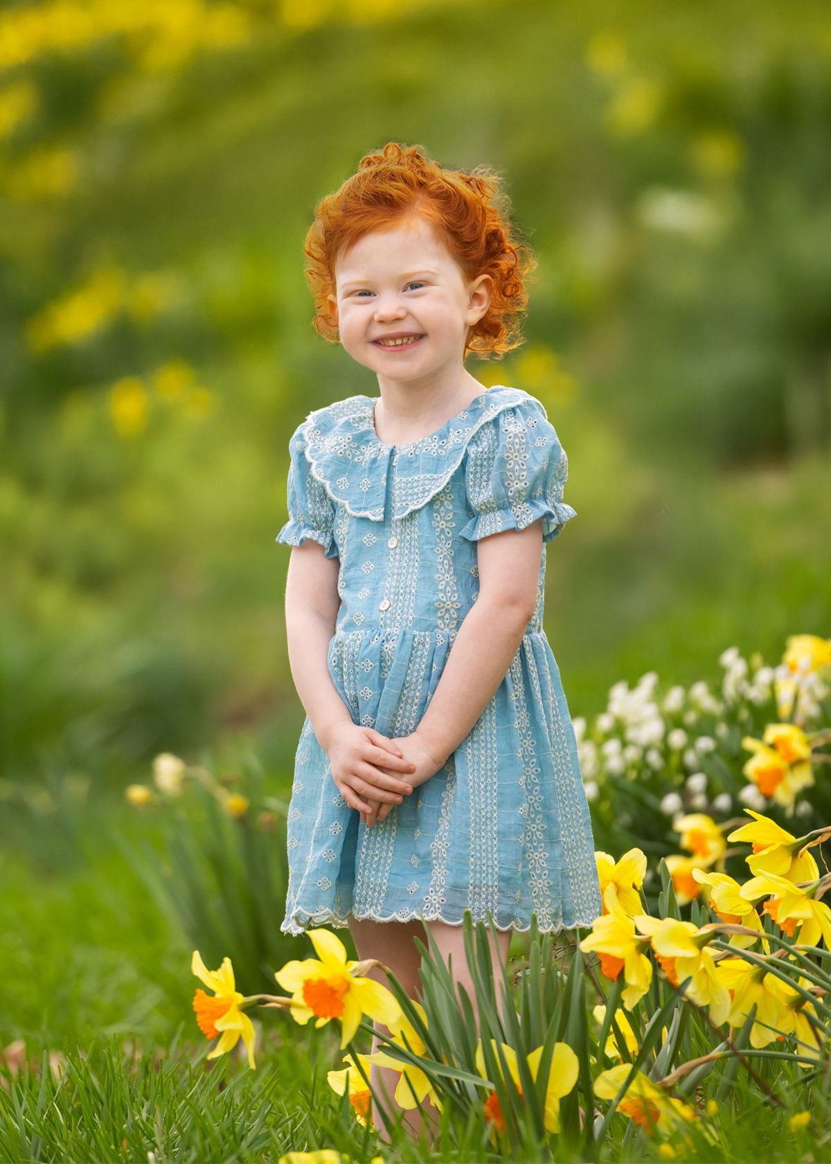 Rachel Delicate Blue Dress