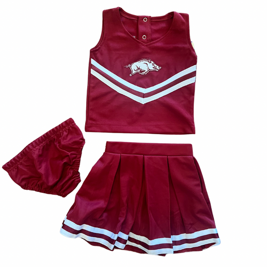 Razorback Cheer Dress w/ Bloomers