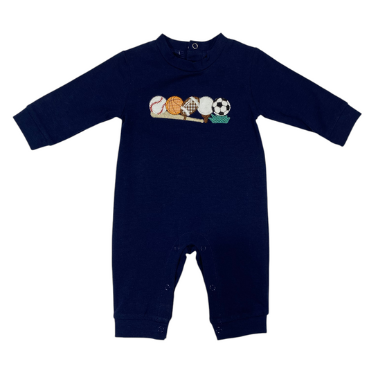 Sports Appliqué Romper
