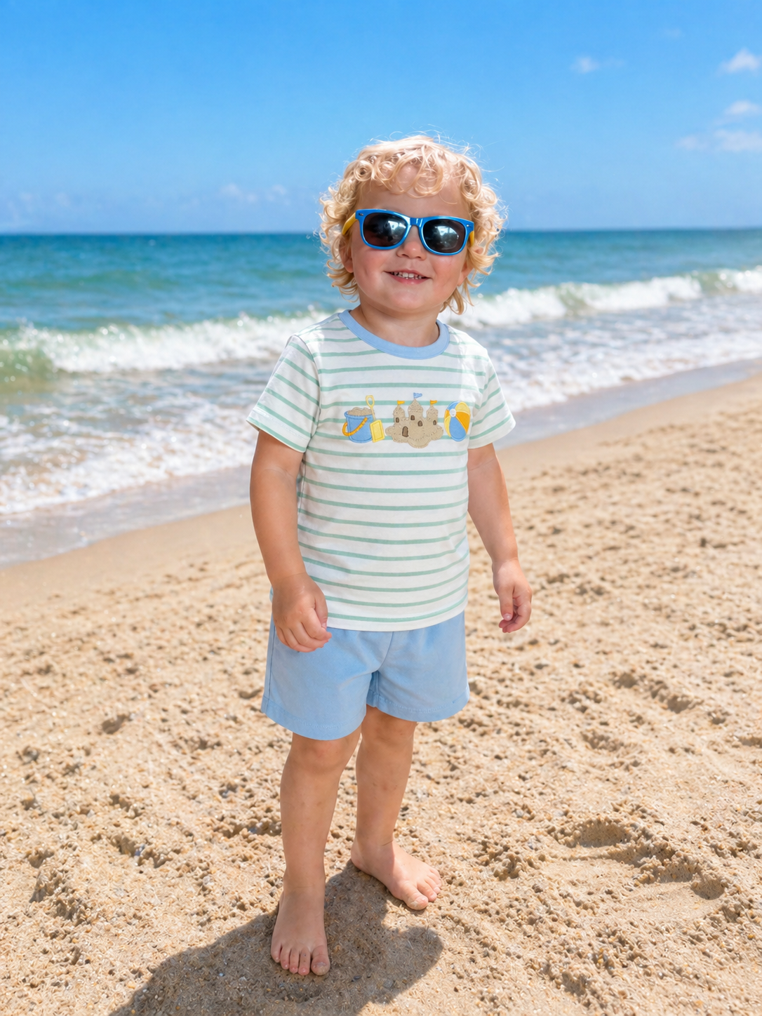 Beach Fun Boys Short Set