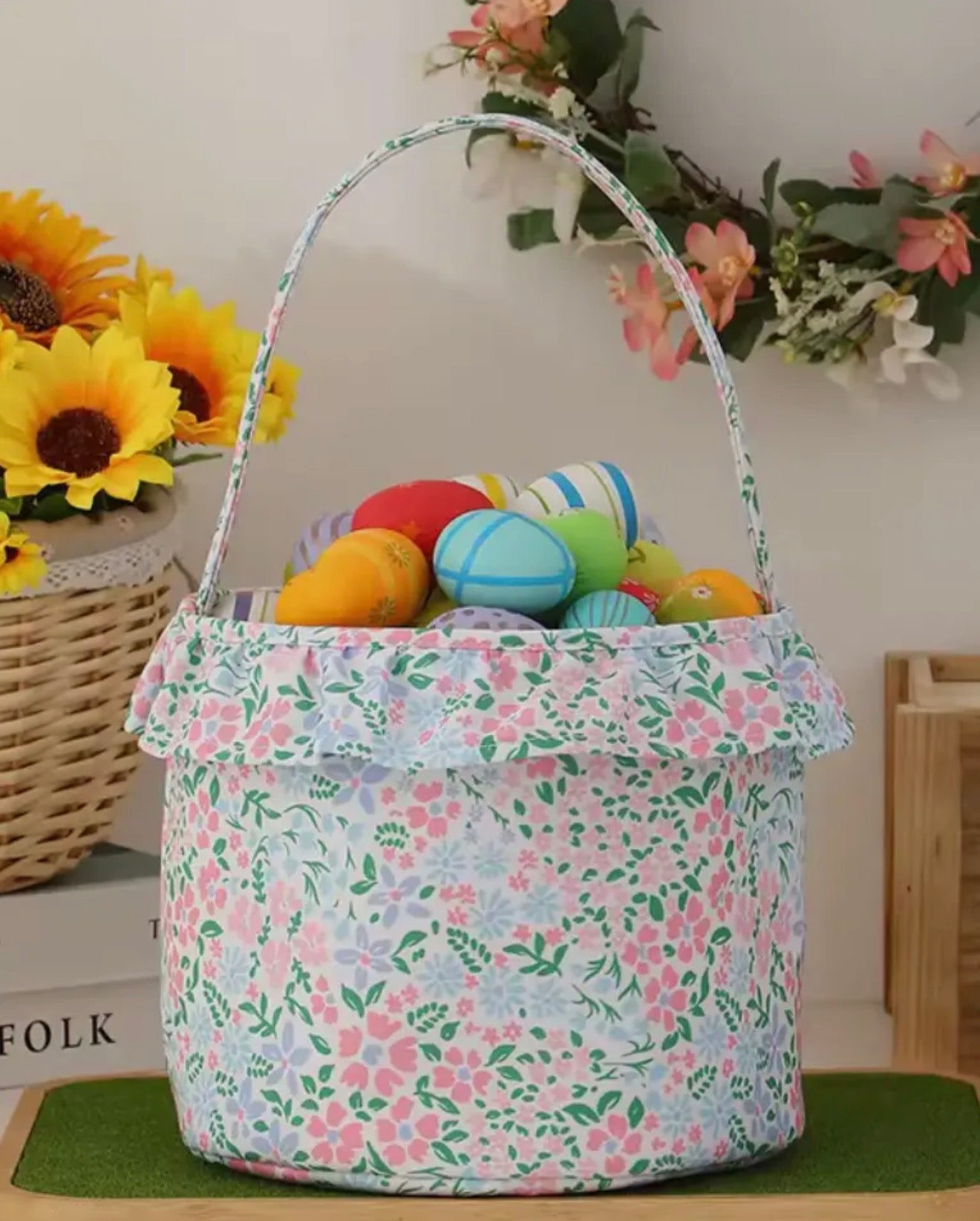 Luna Floral Easter Basket