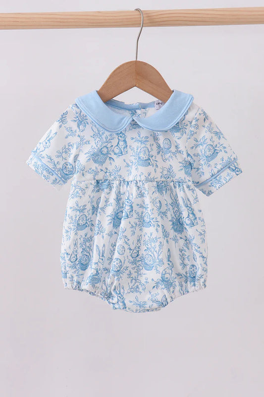 Ellie Blue Bunny Ruffle Bubble