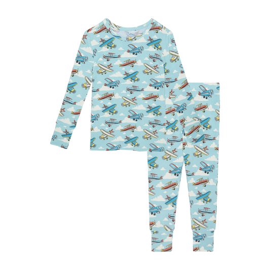 Posh Planes Classic Pajama Set