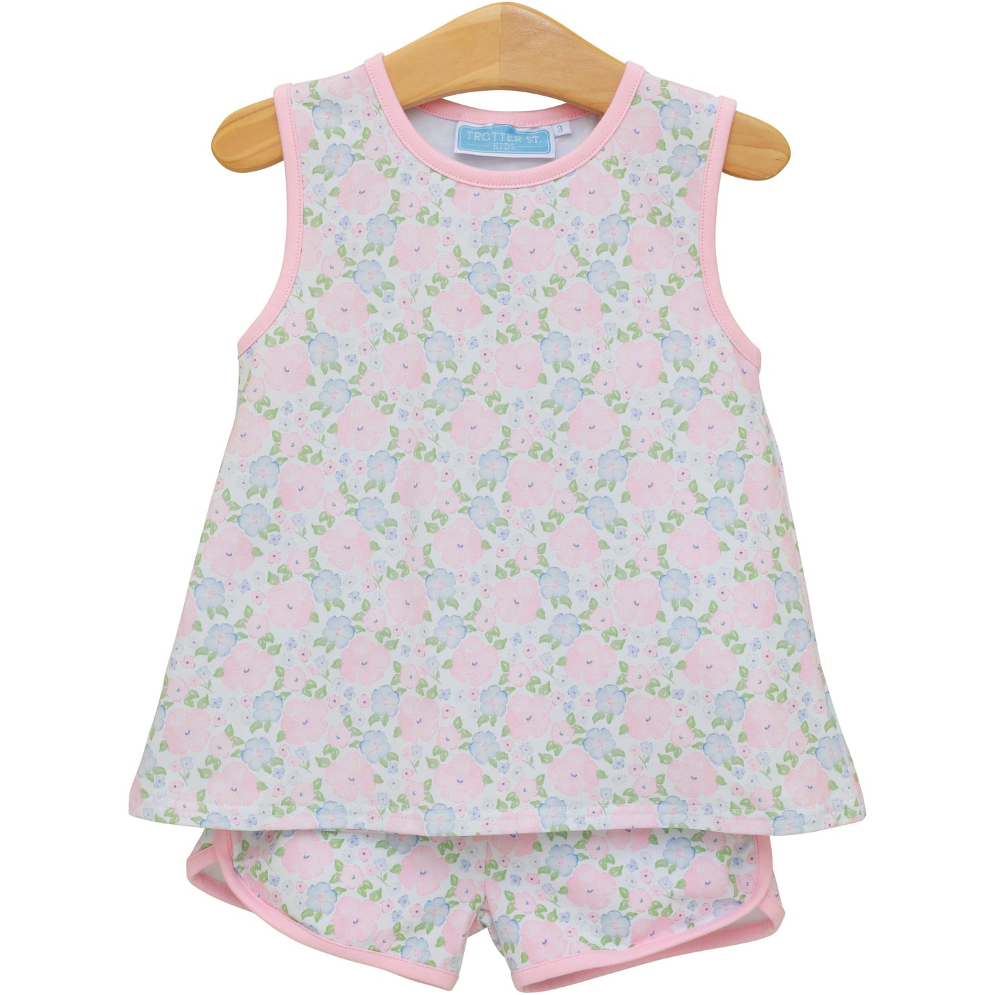 Floral Blossoms Short Set
