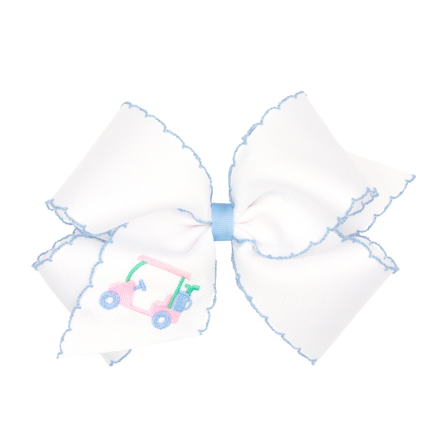 Golf Cart Moonstitch Bow