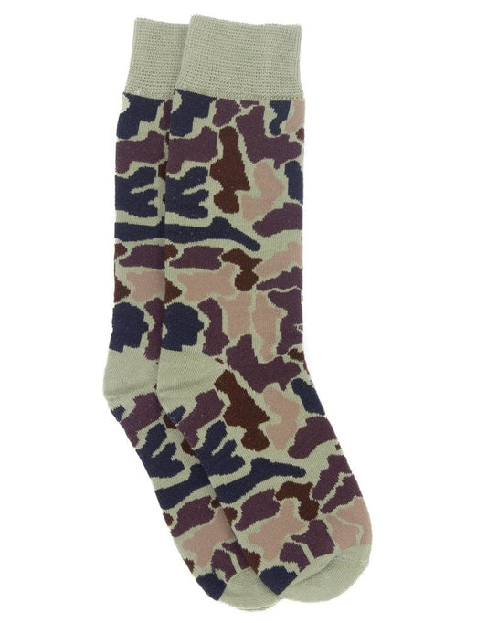 Lucky Duck Sock- Vintage Camo