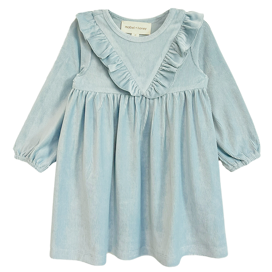 Blue Velvet Blair Dress
