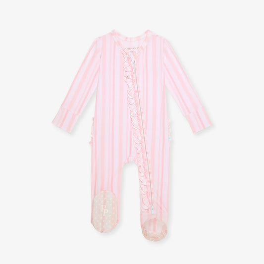 Remi Ruffled Footie