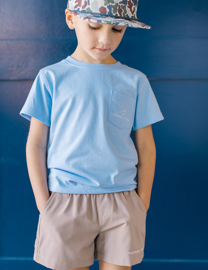 Study Buddy SS- Light Blue