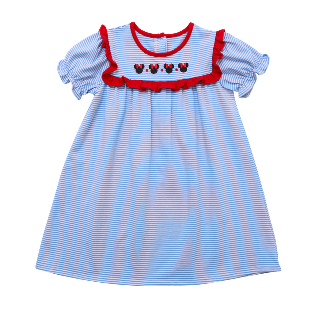 Minnie Mouse Embroidered Dress