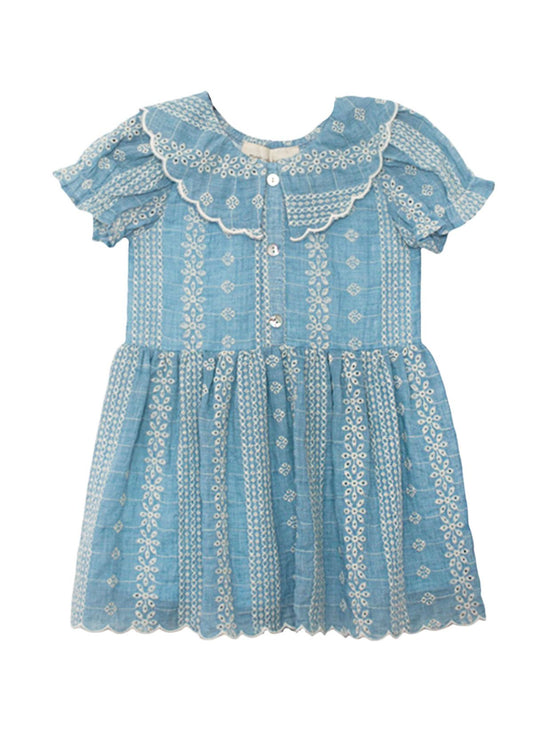 Rachel Delicate Blue Dress