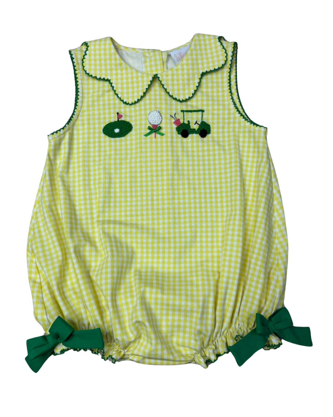 Tee Time Scalloped Bubble