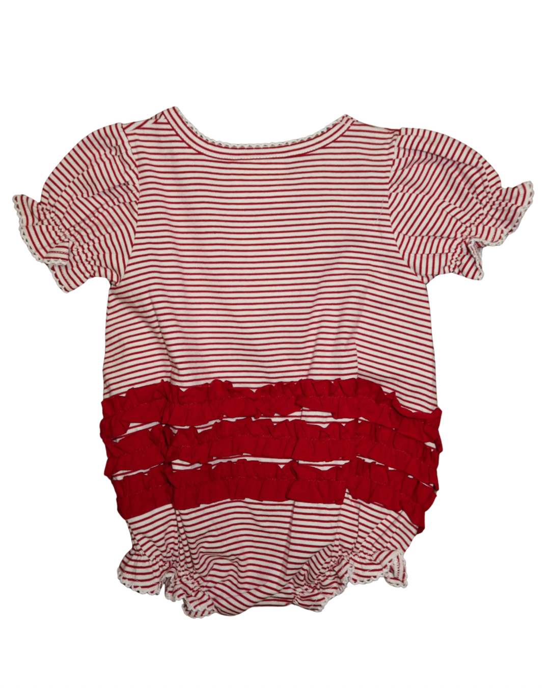 Woo Pig French-knot Ruffle Bubble