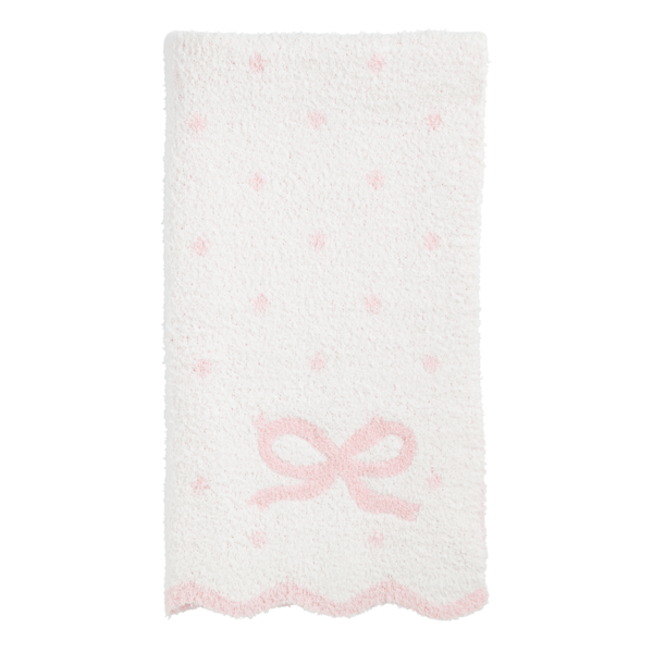 Chenille Bow Blanket