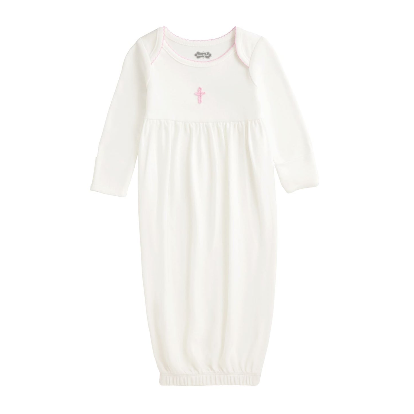 Crochet Cross Gown Pink