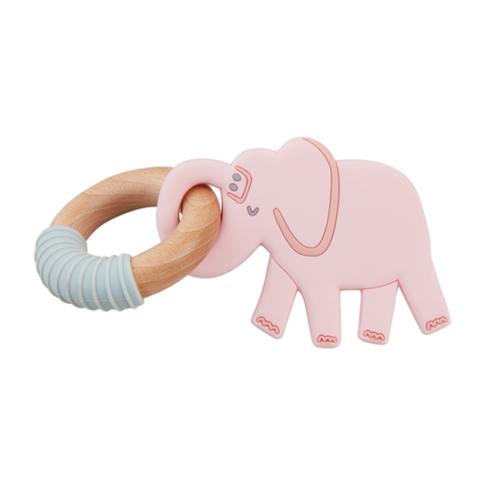 Pink Elephant Teether