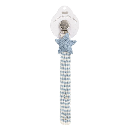 Star Crochet Paci Clip