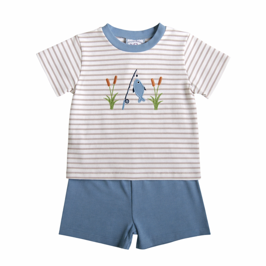 Catch of the Day Boy Short Set