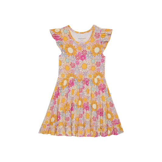 Rosalinda Ruffled Twirl Dress