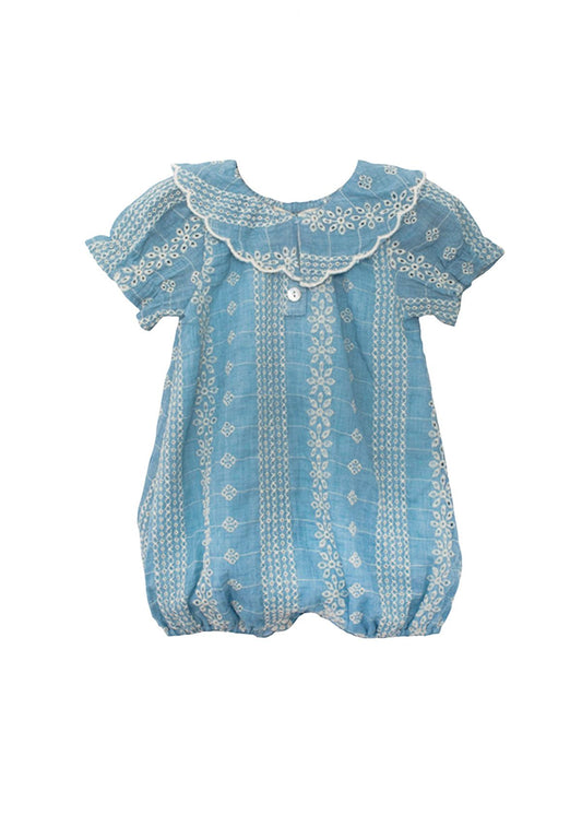 Sydney Delicate Blue Romper