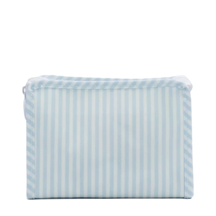 Roadie Small Zip Pouch- Pimlico Stripe Blue by TRVL Design