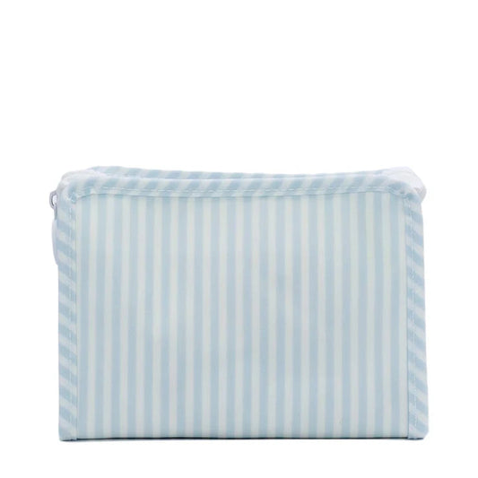 Roadie Small Zip Pouch- Pimlico Stripe Blue by TRVL Design