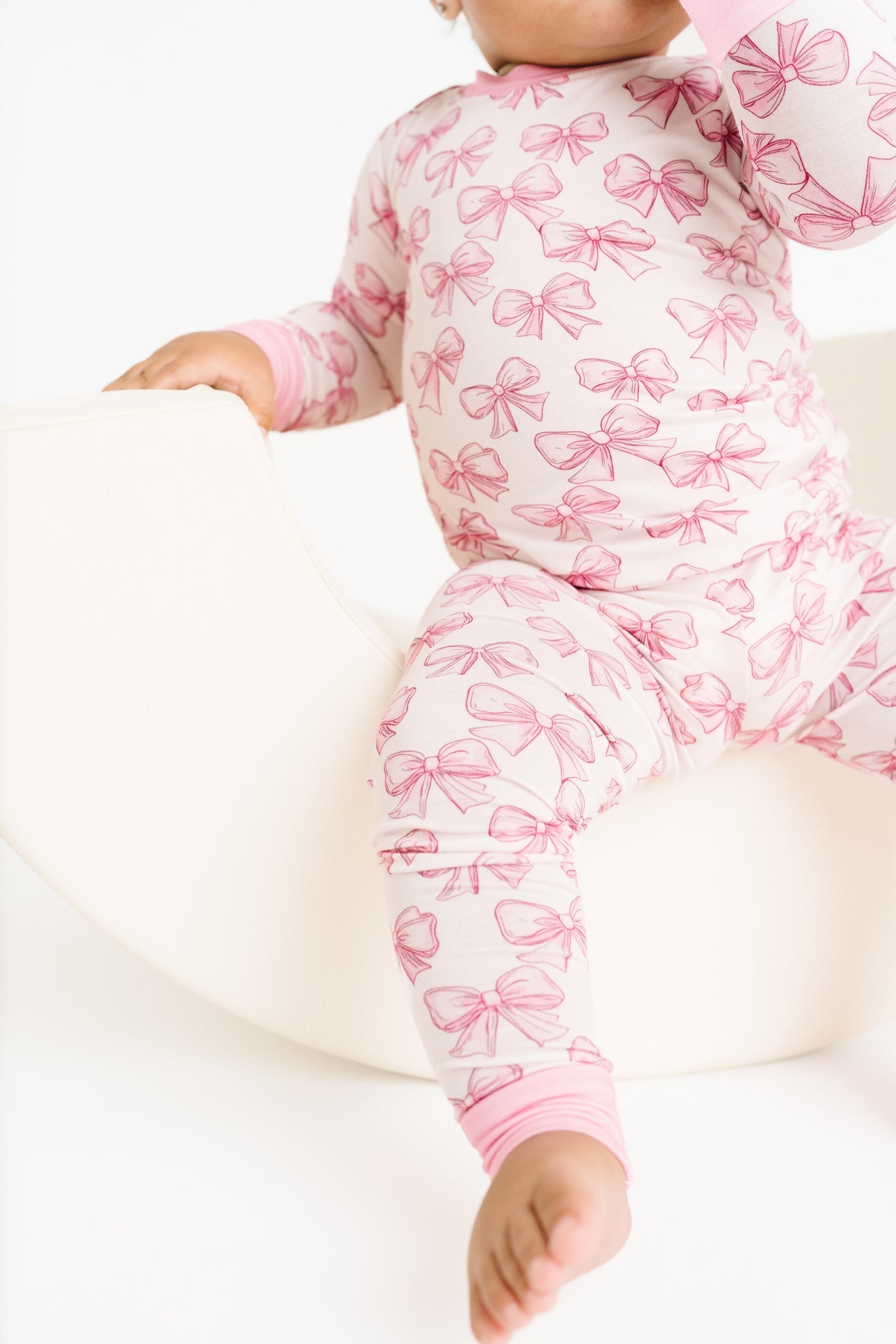Pretty in Pink Bamboo Pajama Set