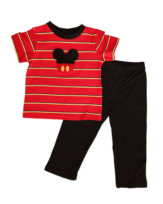 Mickey Mouse Ears Pant Set