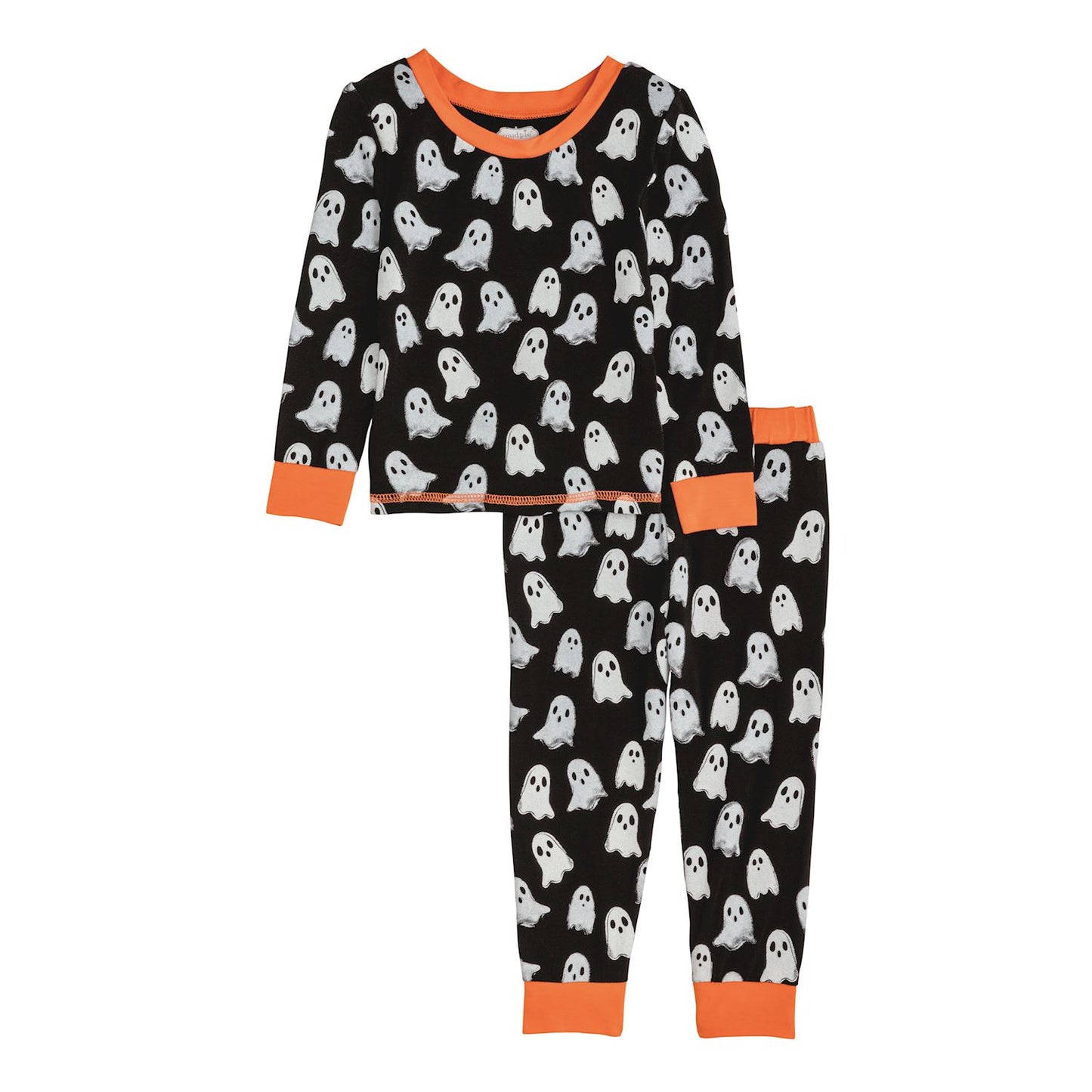 Black Ghost Glow Pj Set
