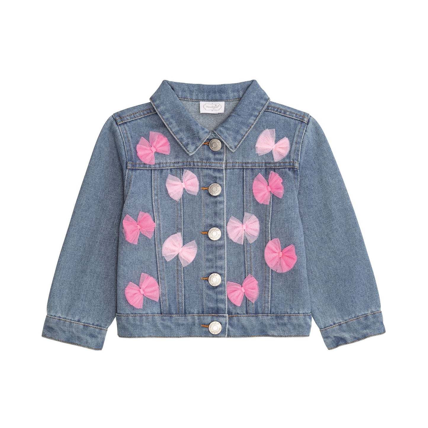 Tulle Denim Bow Jacket