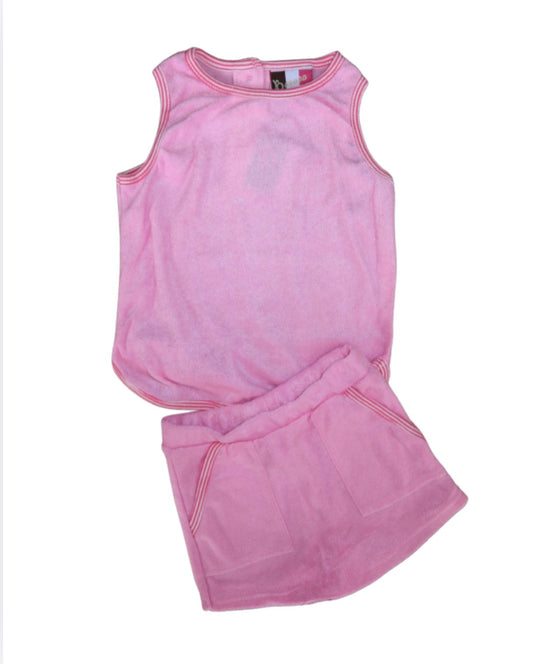 Quinn Terry Skort Set -Pink