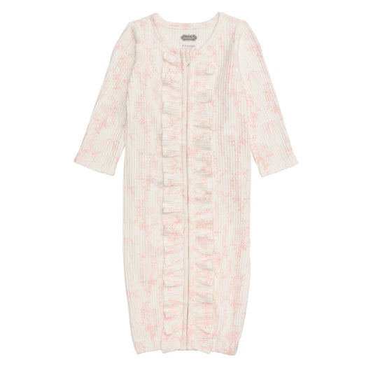 Floral & Bows Pink Gown