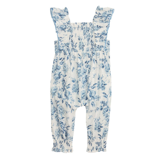 Blue Floral Longall