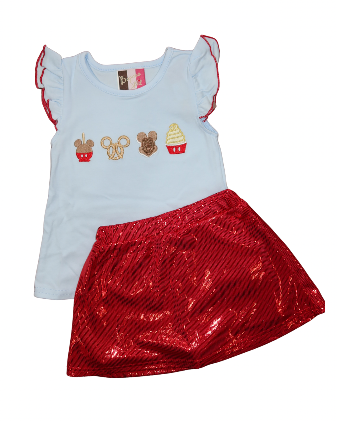 Magical Mouse Snacks Skort Set