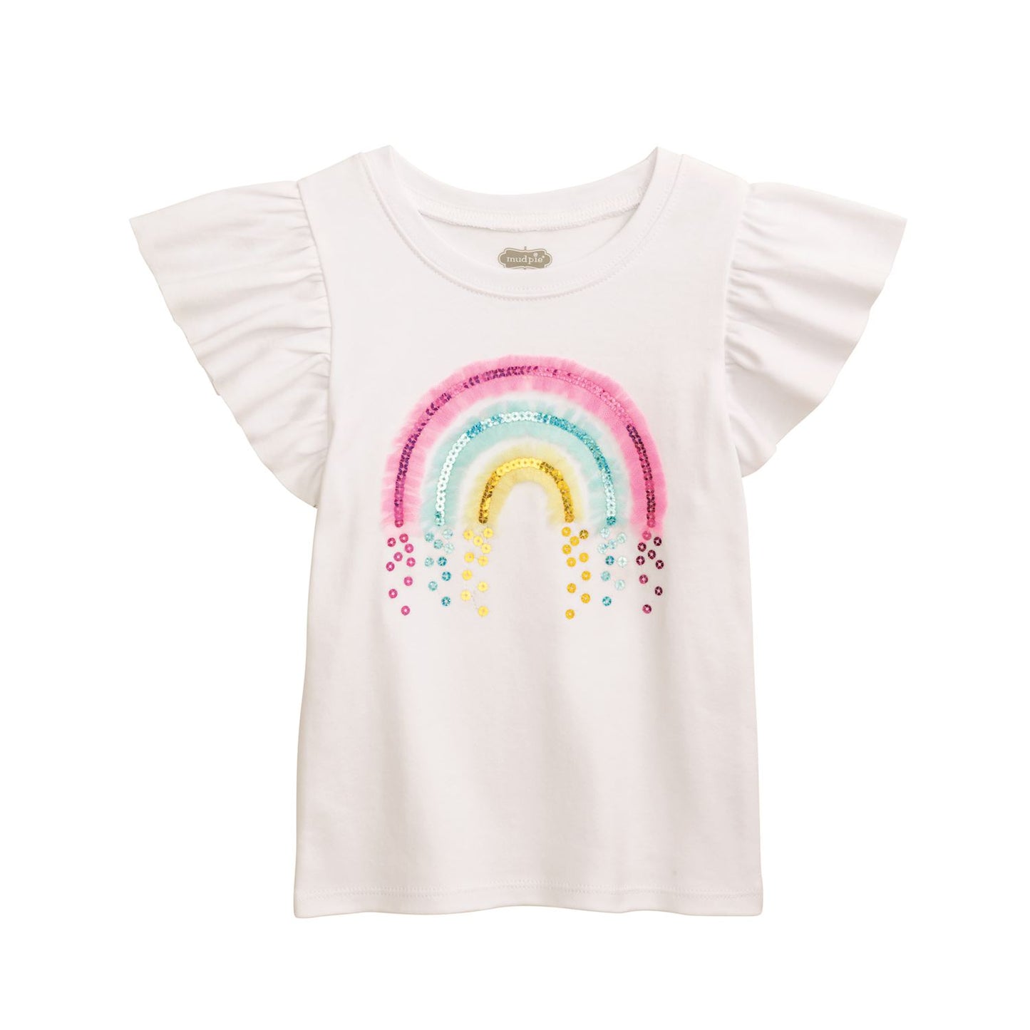 Girly Sparkle Tees Rainbow