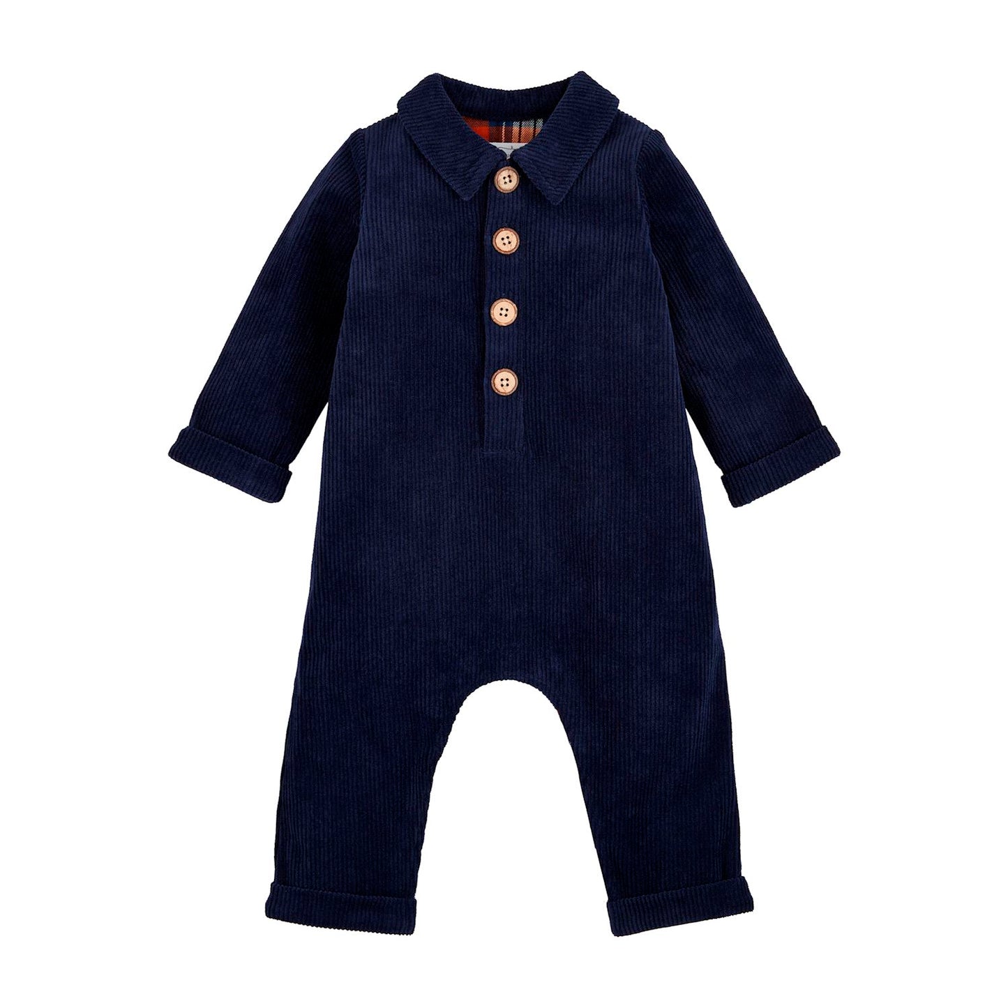 Navy Corduroy One Piece