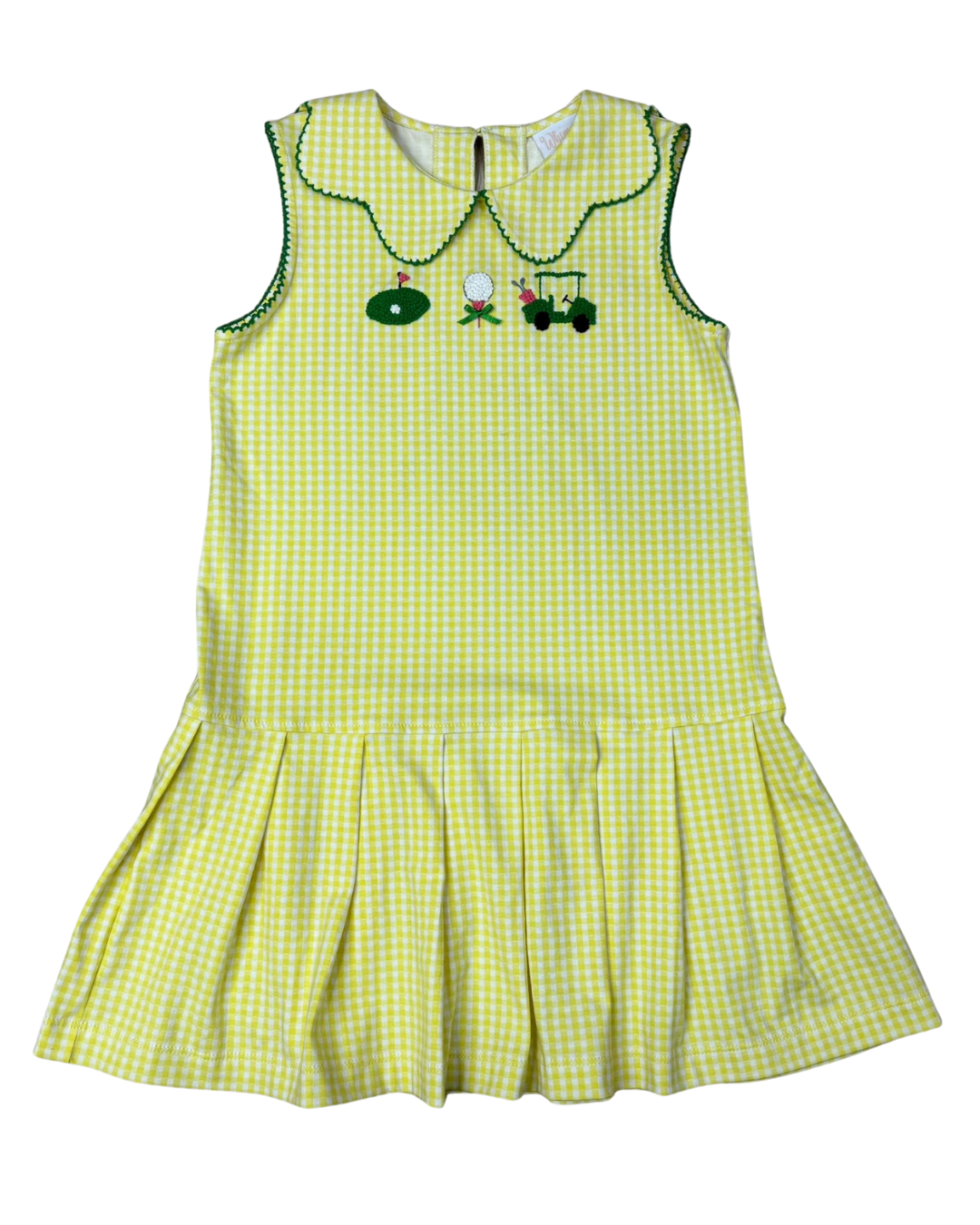 Tee Time Scalloped Dress