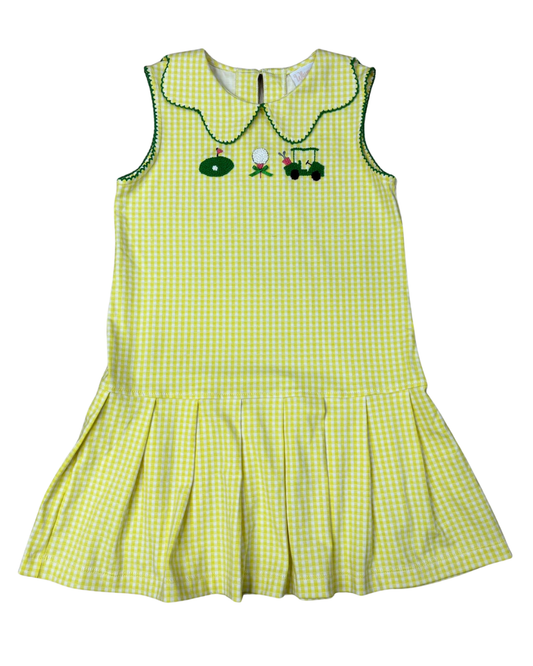 Tee Time Scalloped Dress
