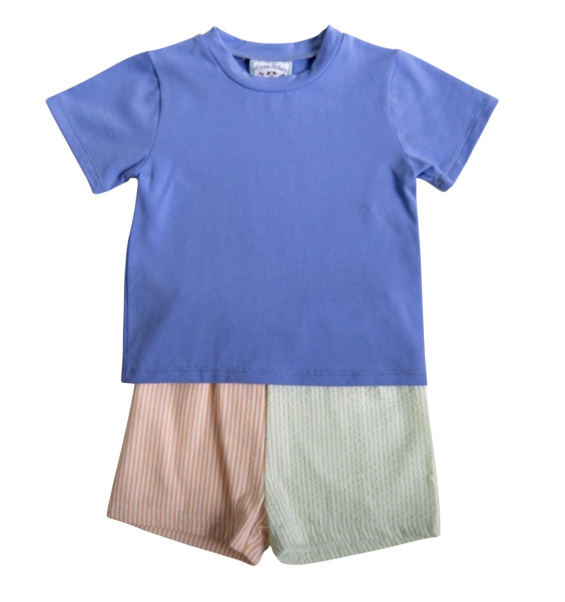Leo Color-block Boy Short Set