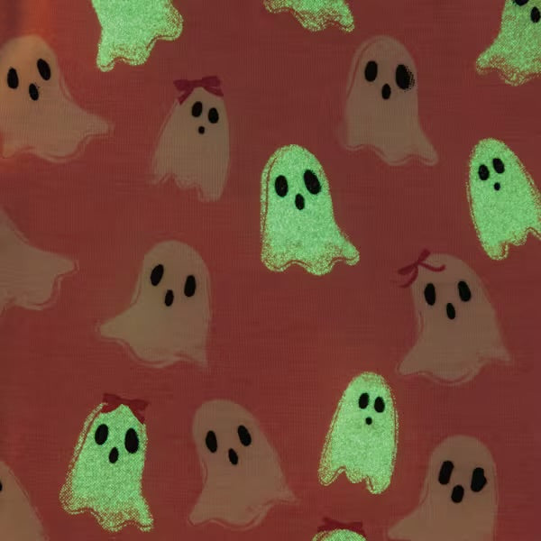 Pink Ghost Glow Pj Set